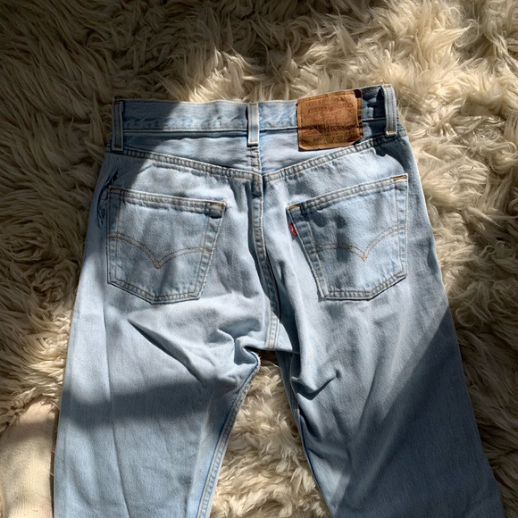 Levi's Denim - Vintage Levi 501 jeans- light wash